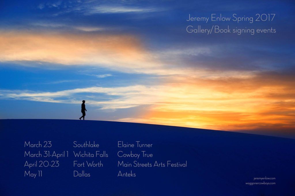 Jeremy Enlow Fine Art Photography is hosting a number of Photography Events in North Texas this spring